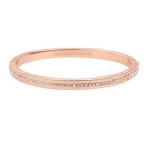 KATE SPADE “Ring it Up” Rose Gold Bangle Bracelet